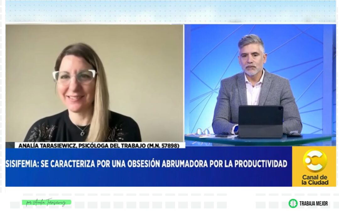 SENTIRSE EXPRIMIDO EN EL TRABAJO l Canal de la Ciudad Hugo Macchiavelli l Analía Tarasiewicz