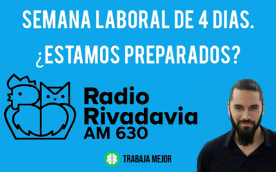 SEMANA LABORAL DE 4 DIAS: ¿Estamos preparados? | Radio Rivadavia | Herno Gómez