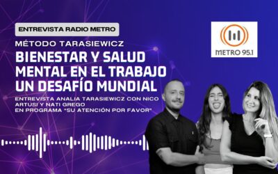 DESESTIGMATIZAR LA SALUD MENTAL EN EL TRABAJO I Radio Metro 95.1 Natalia y Grego l Analía Tarasiewicz