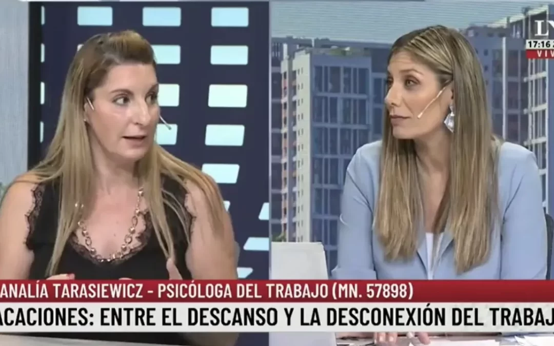 Desconectar en vacaciones es una cuestión de salud – La Nación + Entrevista – Analía Tarasiewicz